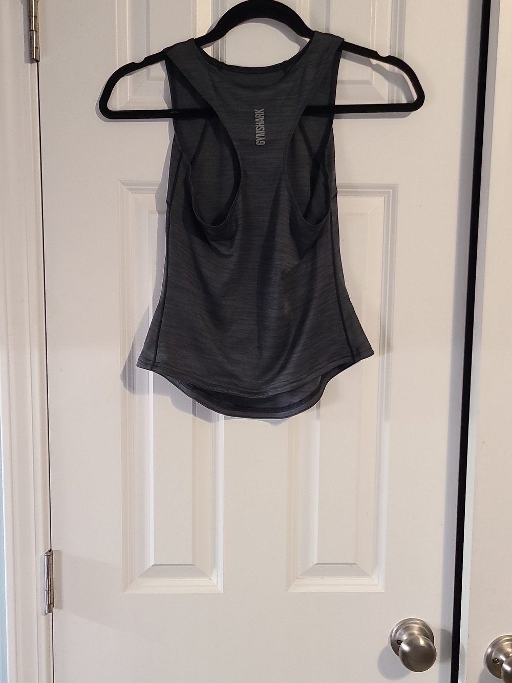Gymshark Gray Racerback Performance Tank - Picture 3 of 4